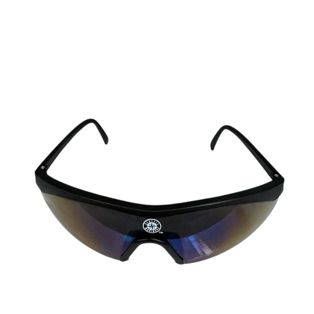 Franklin Seattle Mariners MLB Wrap Sunglasses Black Shield Iridescent Lens